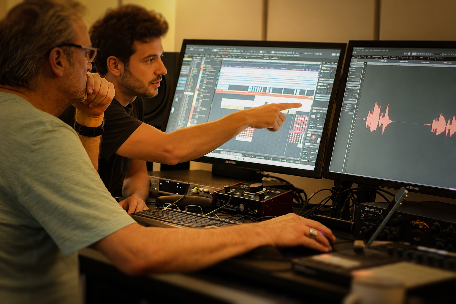 Musikproduktion im Tonstudio JD-AudioPro in Oberhausen